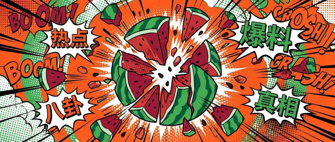 黑料头条 今日头瓜爆炸漫画横幅